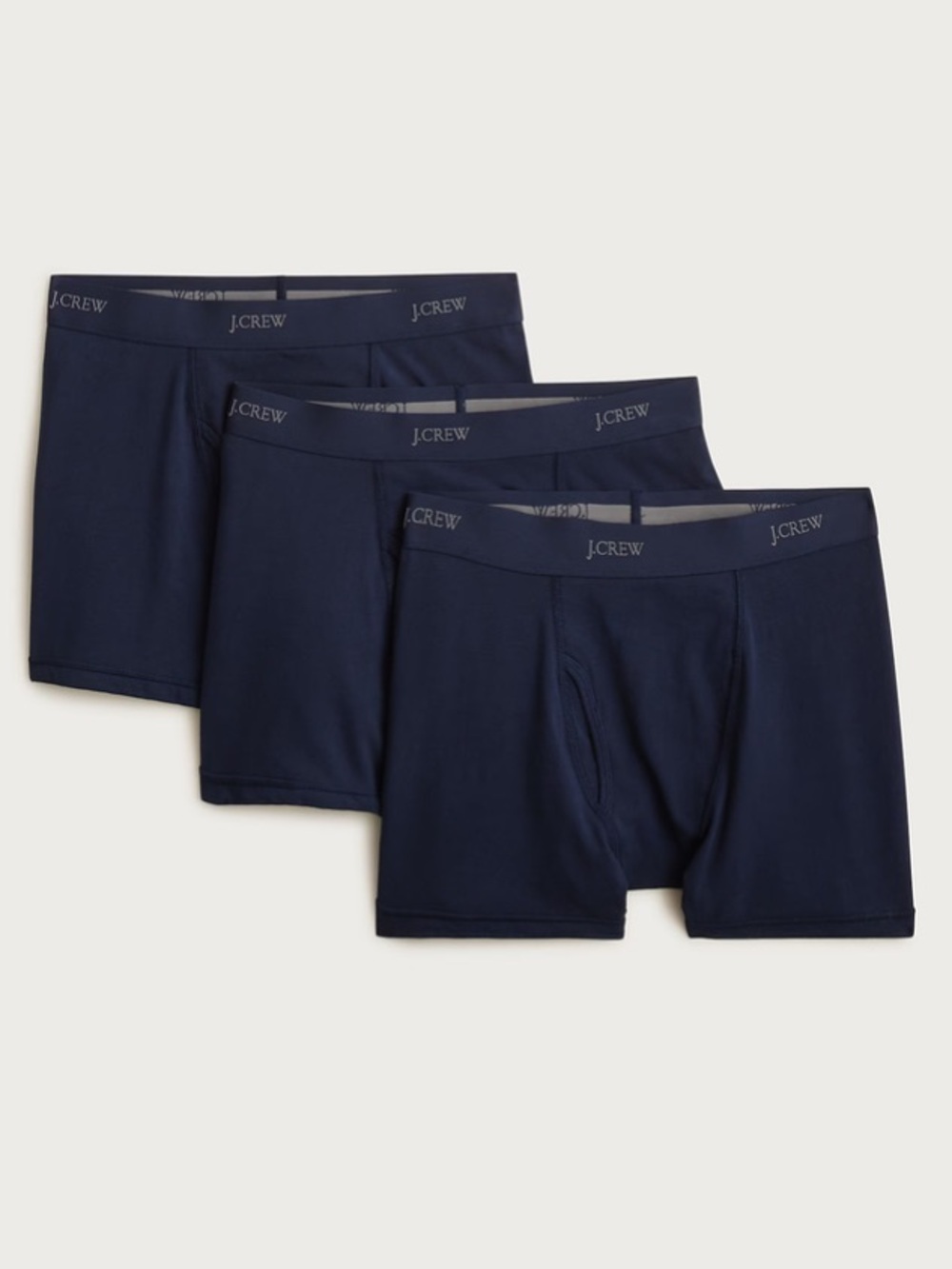 J crew Stretch 4'' boxer briefs three-pack